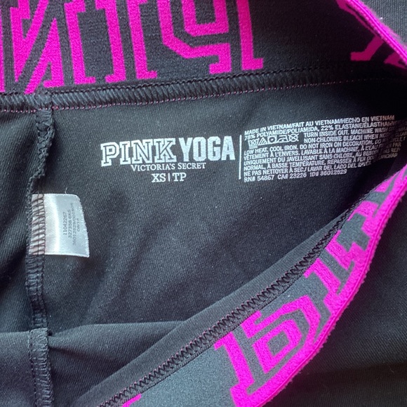 PINK Black Leggings - Picture 4 of 4